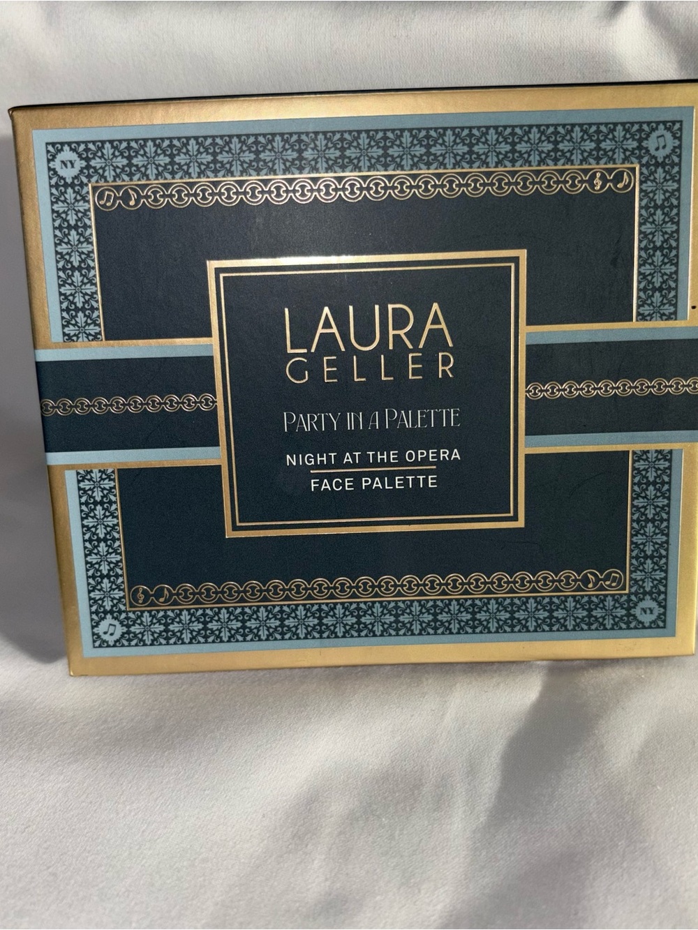 Laura Geller Night at the Opera Face Palette - Blue and Gold Packaging NWT